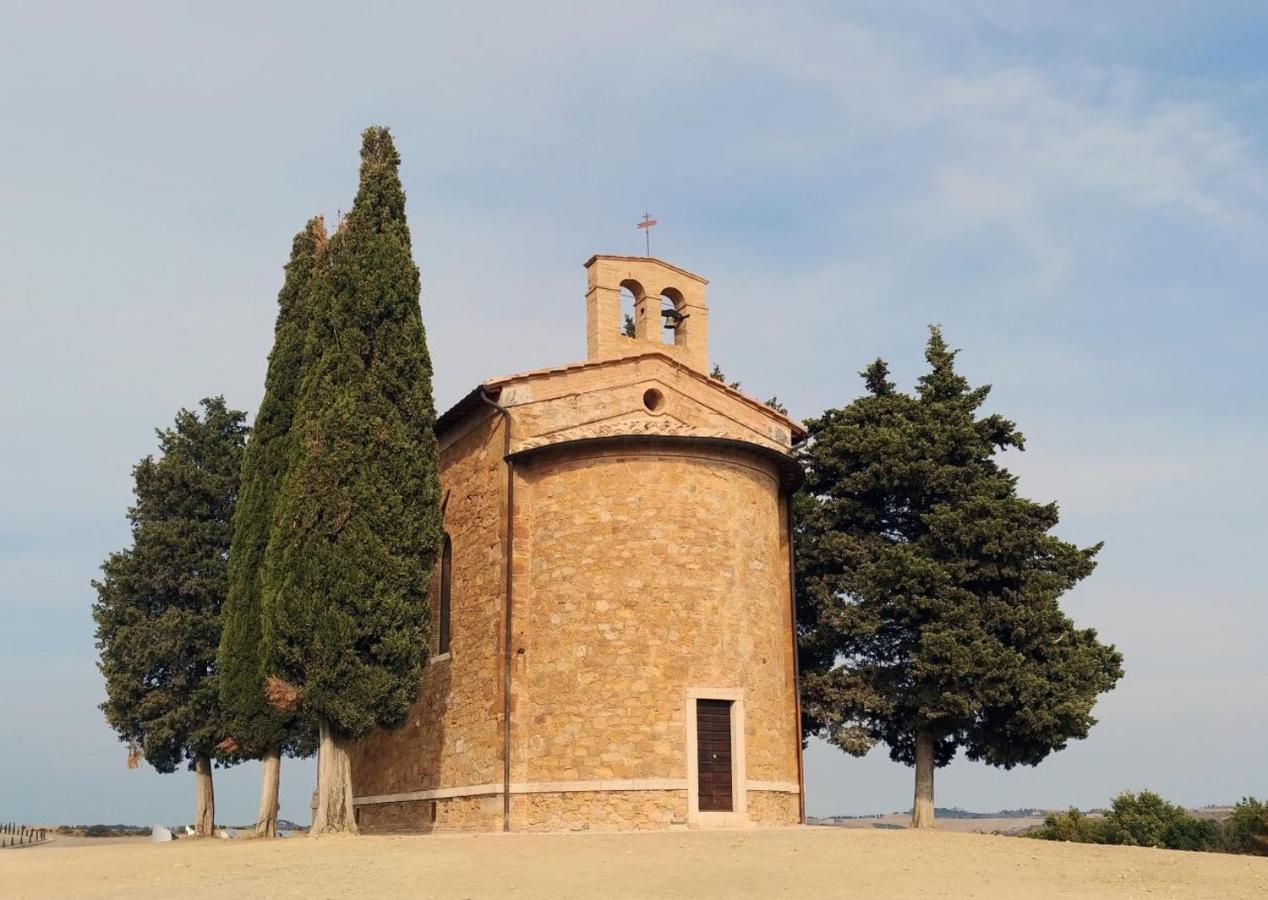 L' Antica Oliviera D'Orcia Lägenhet San Quirico dʼOrcia Exteriör bild
